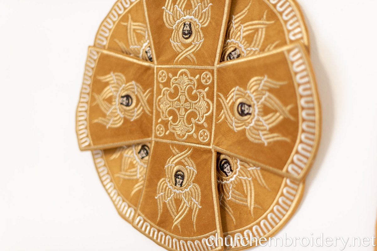 Orthodox Chalice Covers Set  Gold  Fully Embroidered — photo 11