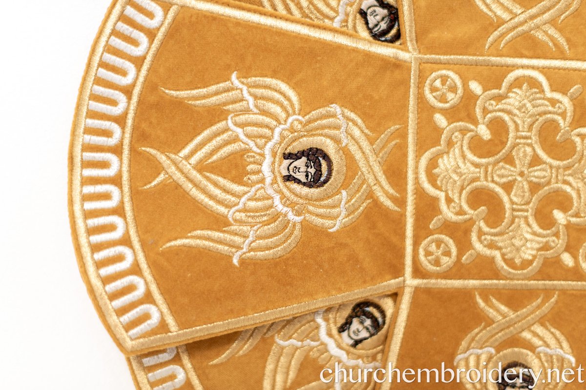 Orthodox Chalice Covers Set  Gold  Fully Embroidered — photo 12