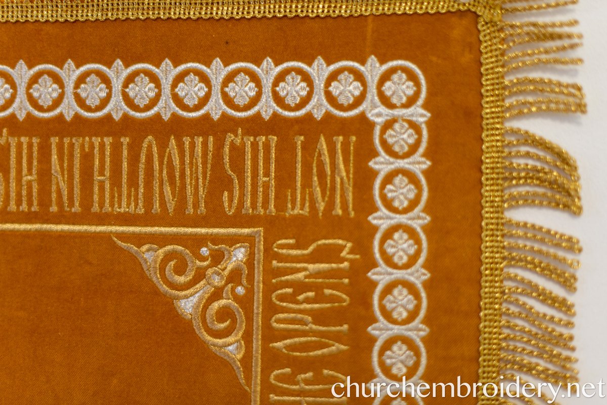 Orthodox Chalice Covers Set  Gold  Fully Embroidered — photo 5