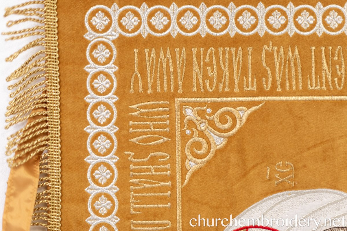 Orthodox Chalice Covers Set  Gold  Fully Embroidered — photo 8