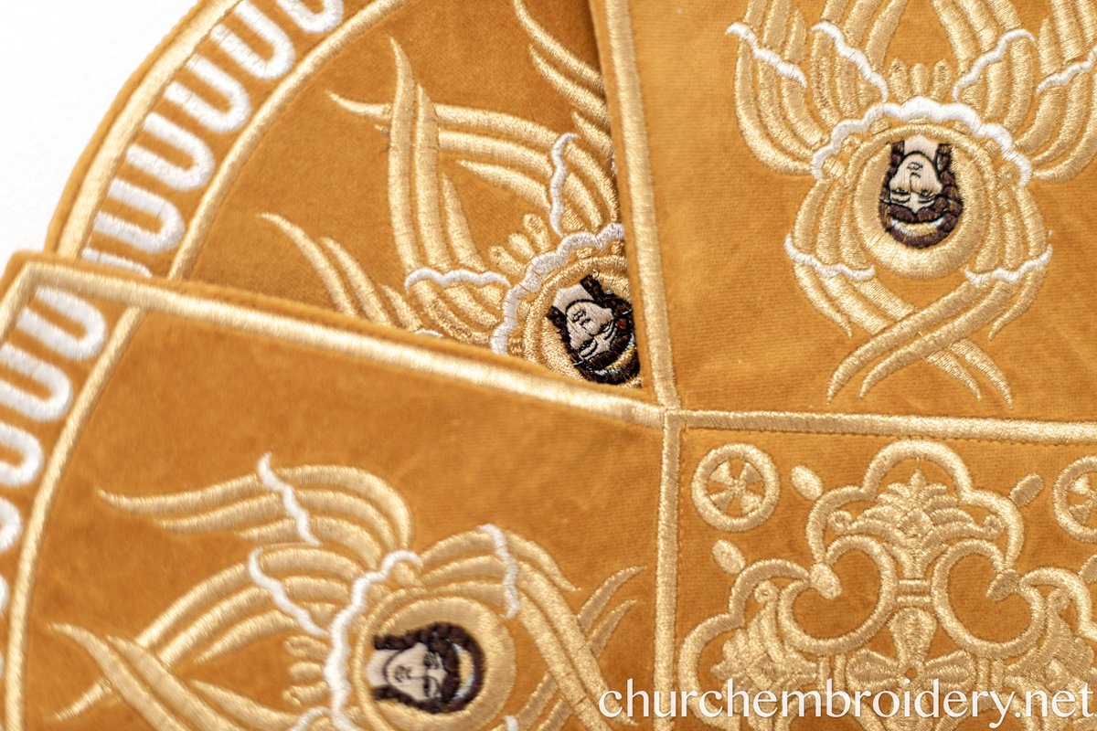 Orthodox Chalice Covers Set  Gold  Fully Embroidered — photo 9