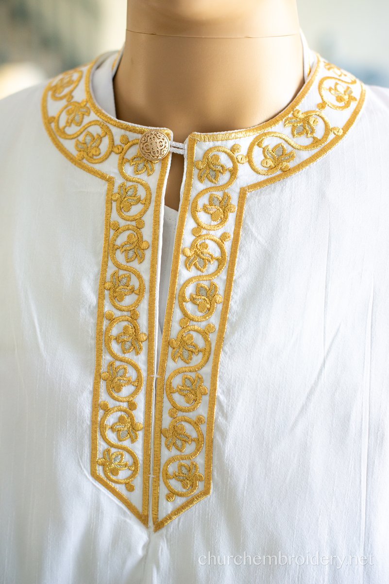 Orthodox priest vestments set, fully embroidered with LARGE Icon of Christ — photo 4