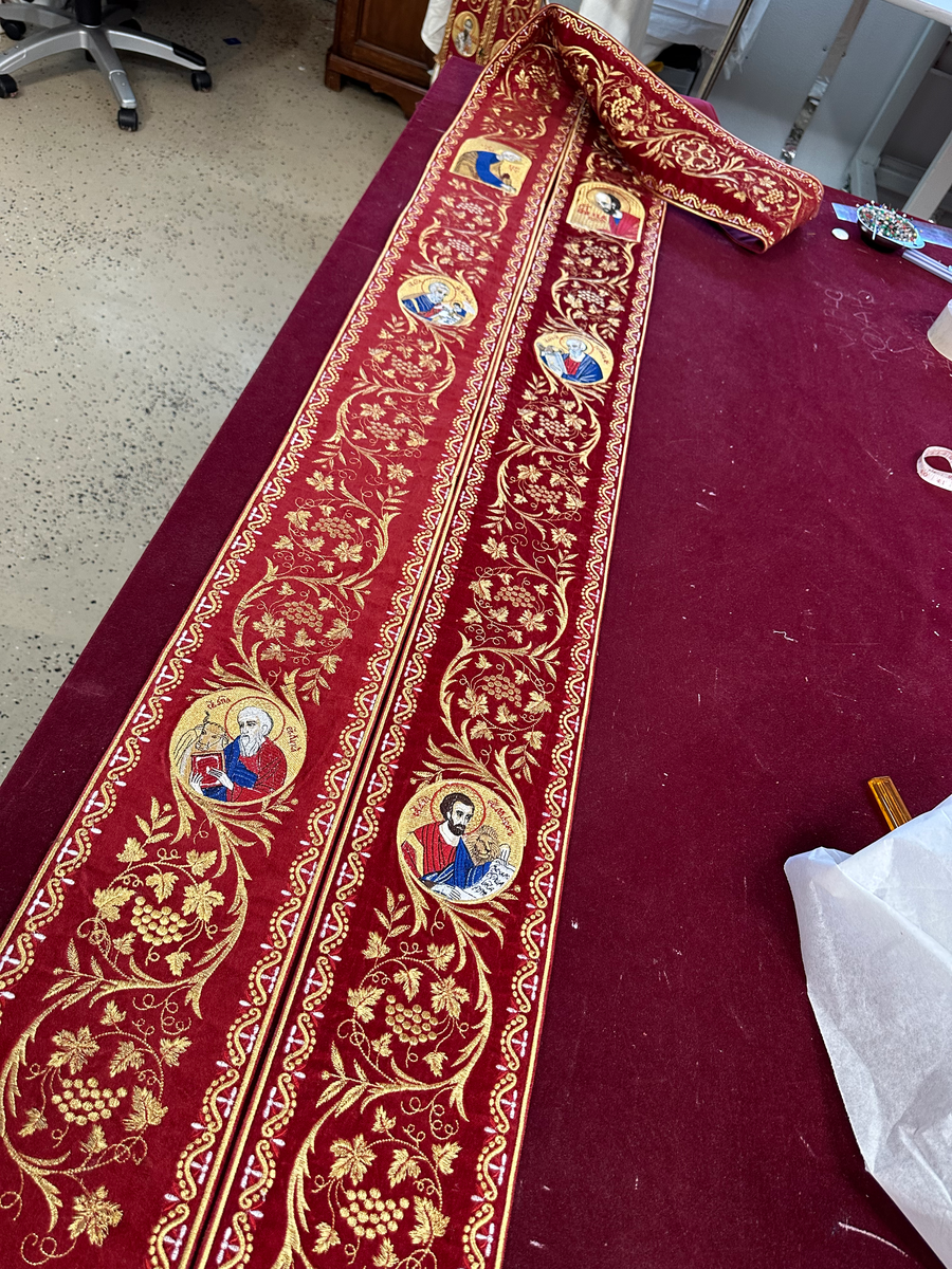 Protodeacon orarion. Greek style (1 piece) — photo 2