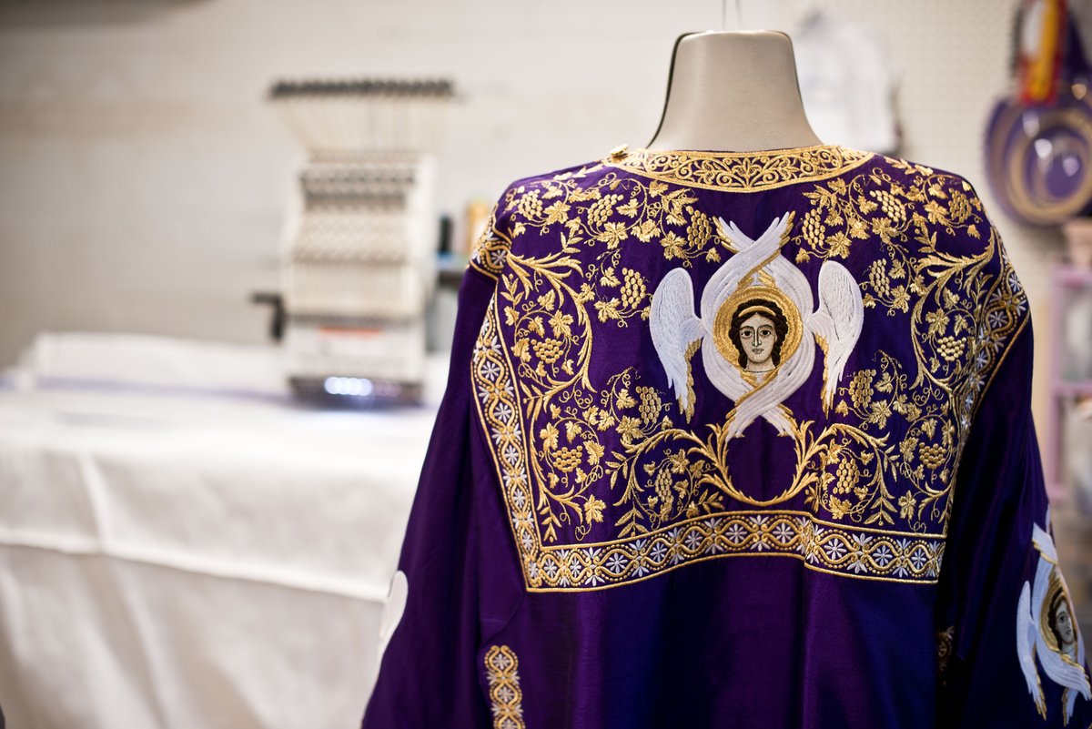 ProtoDeacon vestments set, fully embroidered — photo 2