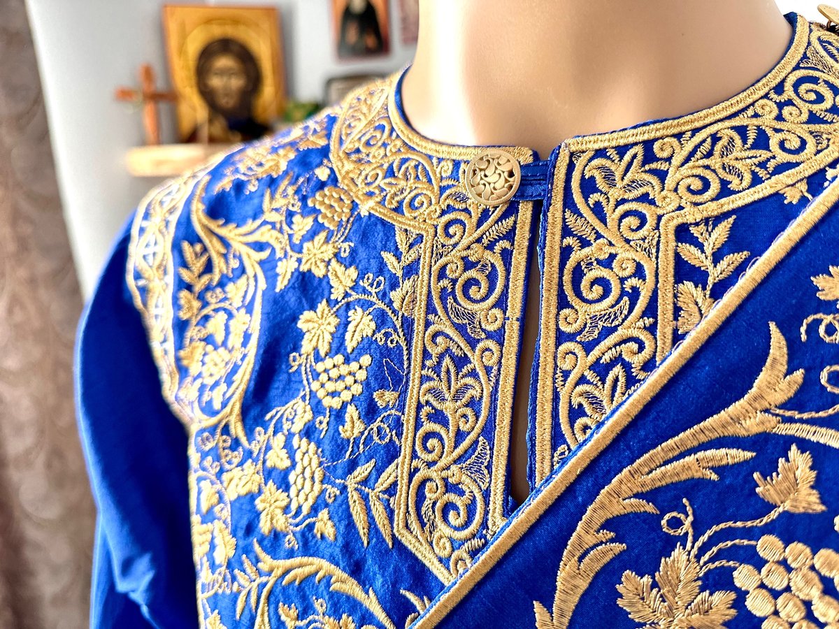 ProtoDeacon vestments set, fully embroidered — photo 3