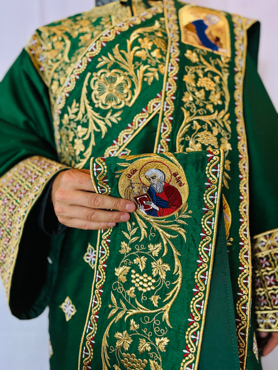 ProtoDeacon vestments set, fully embroidered — photo 2