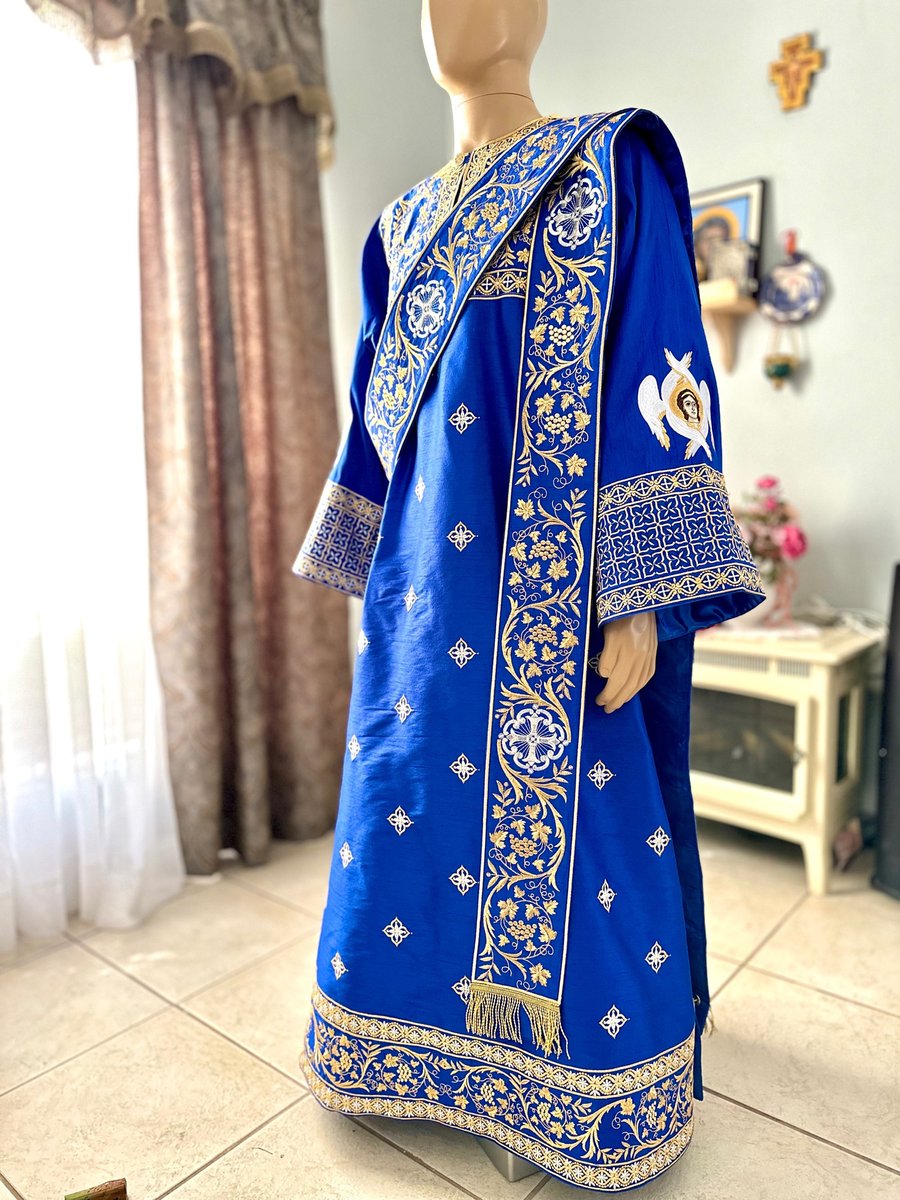 ProtoDeacon vestments set, fully embroidered