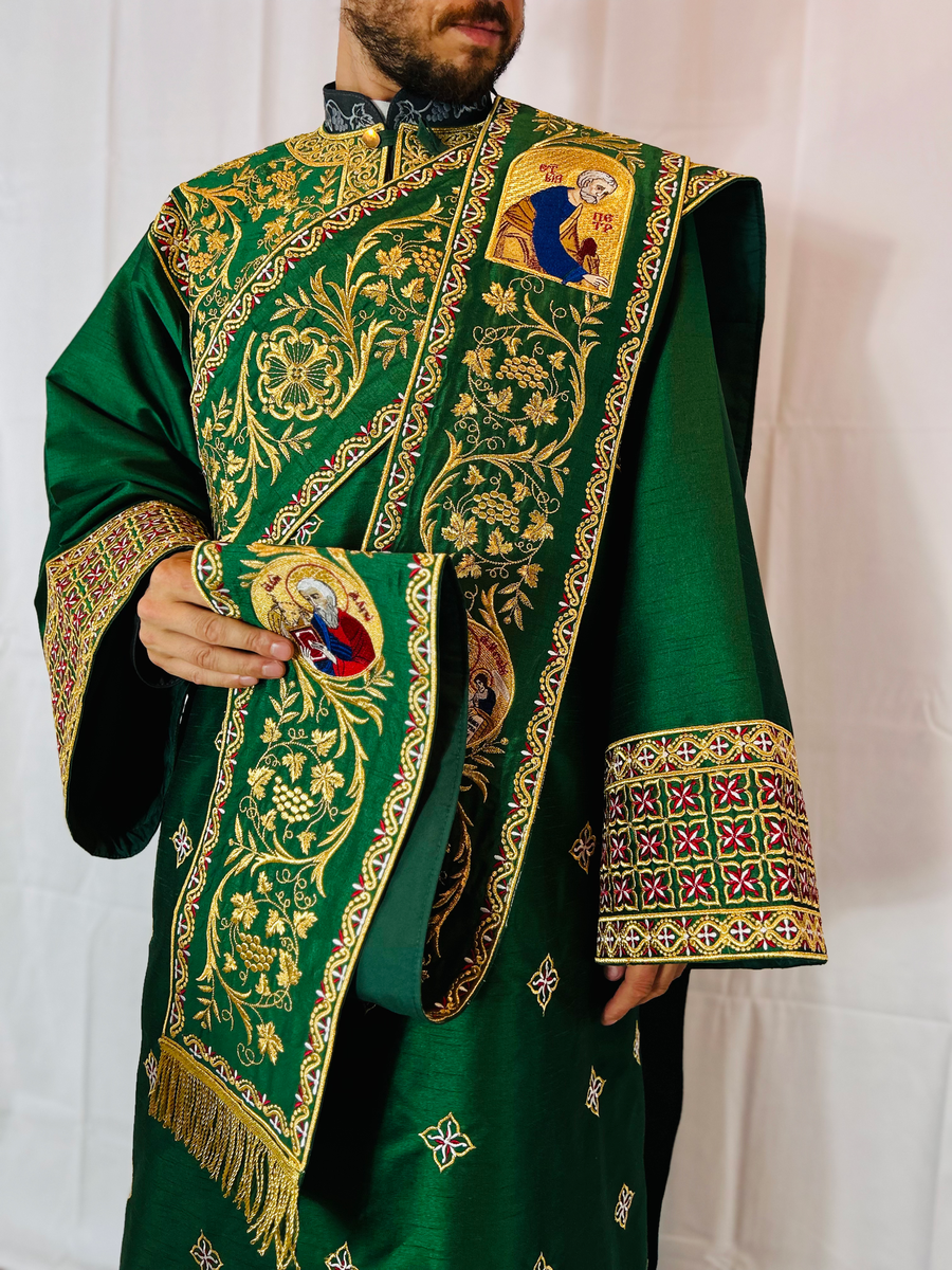 ProtoDeacon vestments set, fully embroidered — photo 3