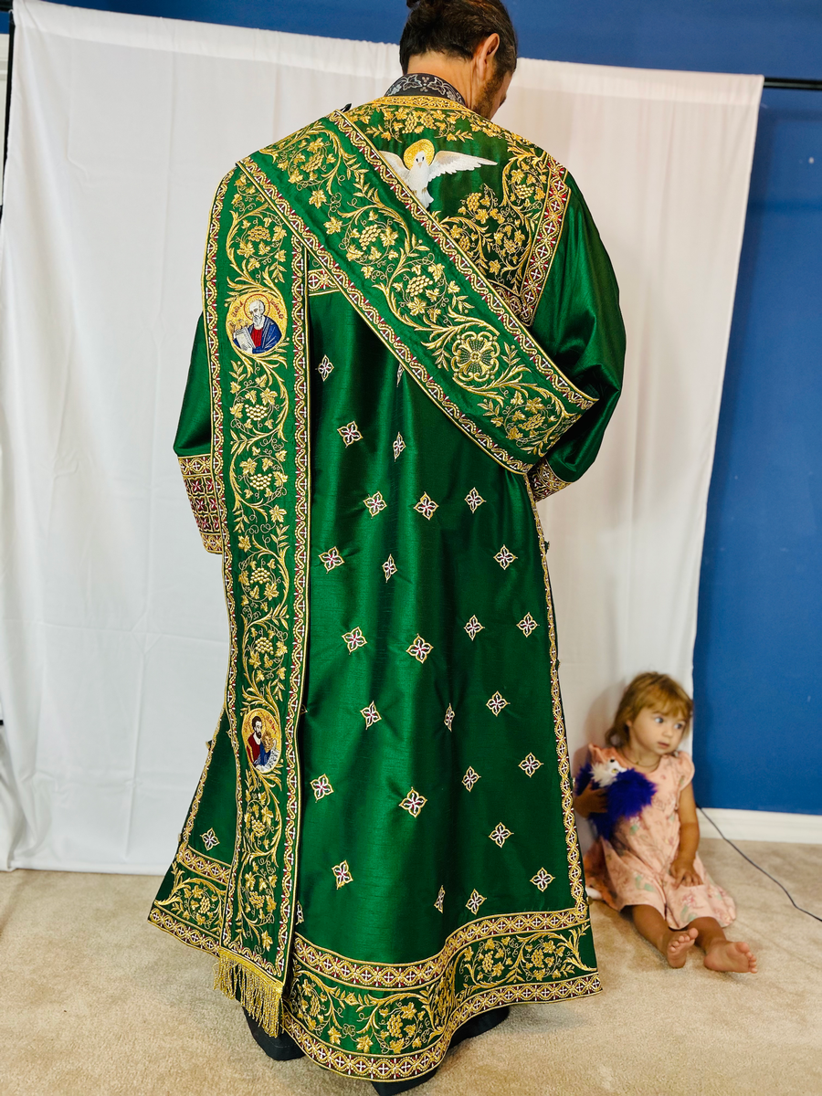 ProtoDeacon vestments set, fully embroidered — photo 4