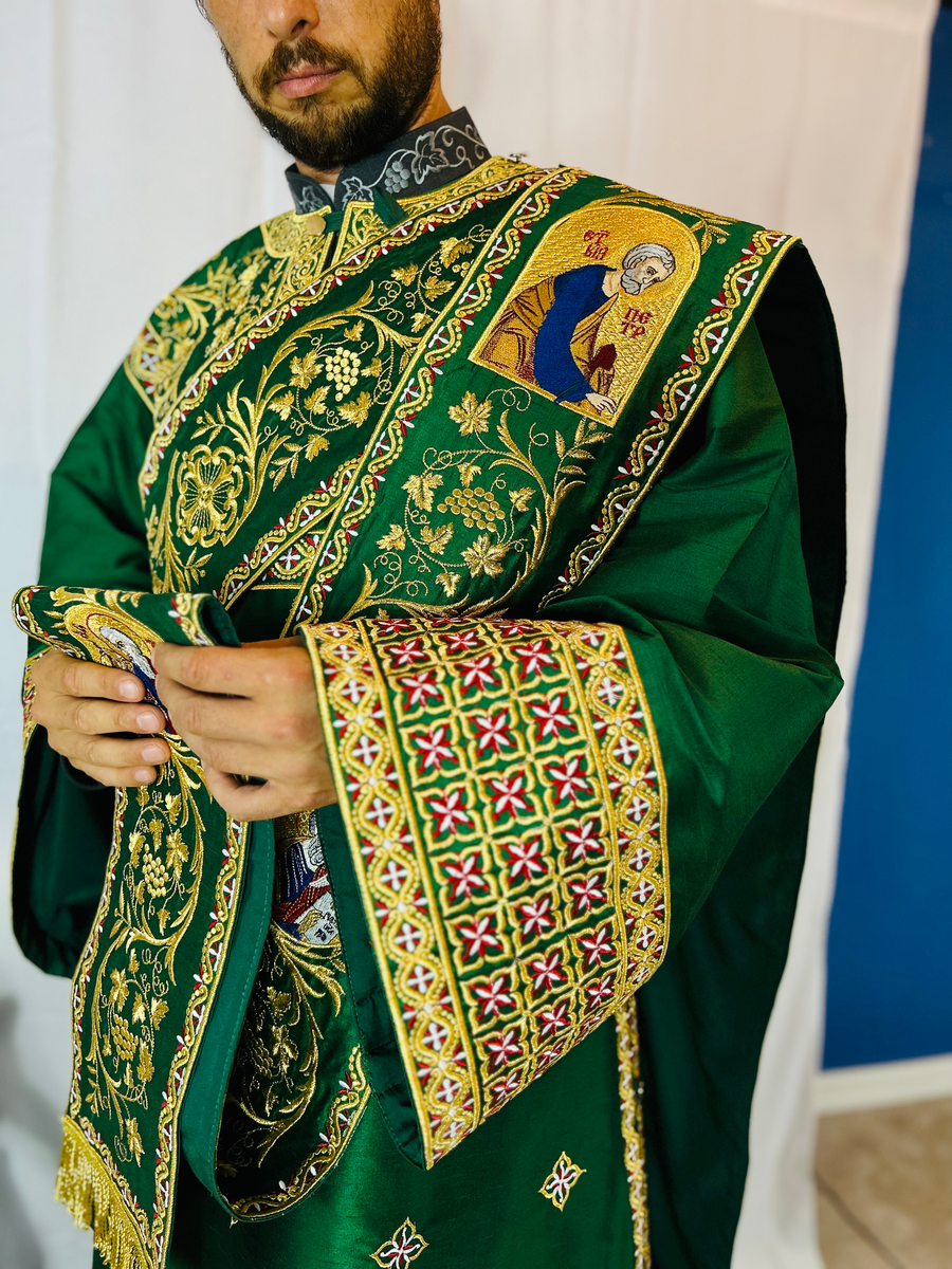 ProtoDeacon vestments set, fully embroidered — photo 6
