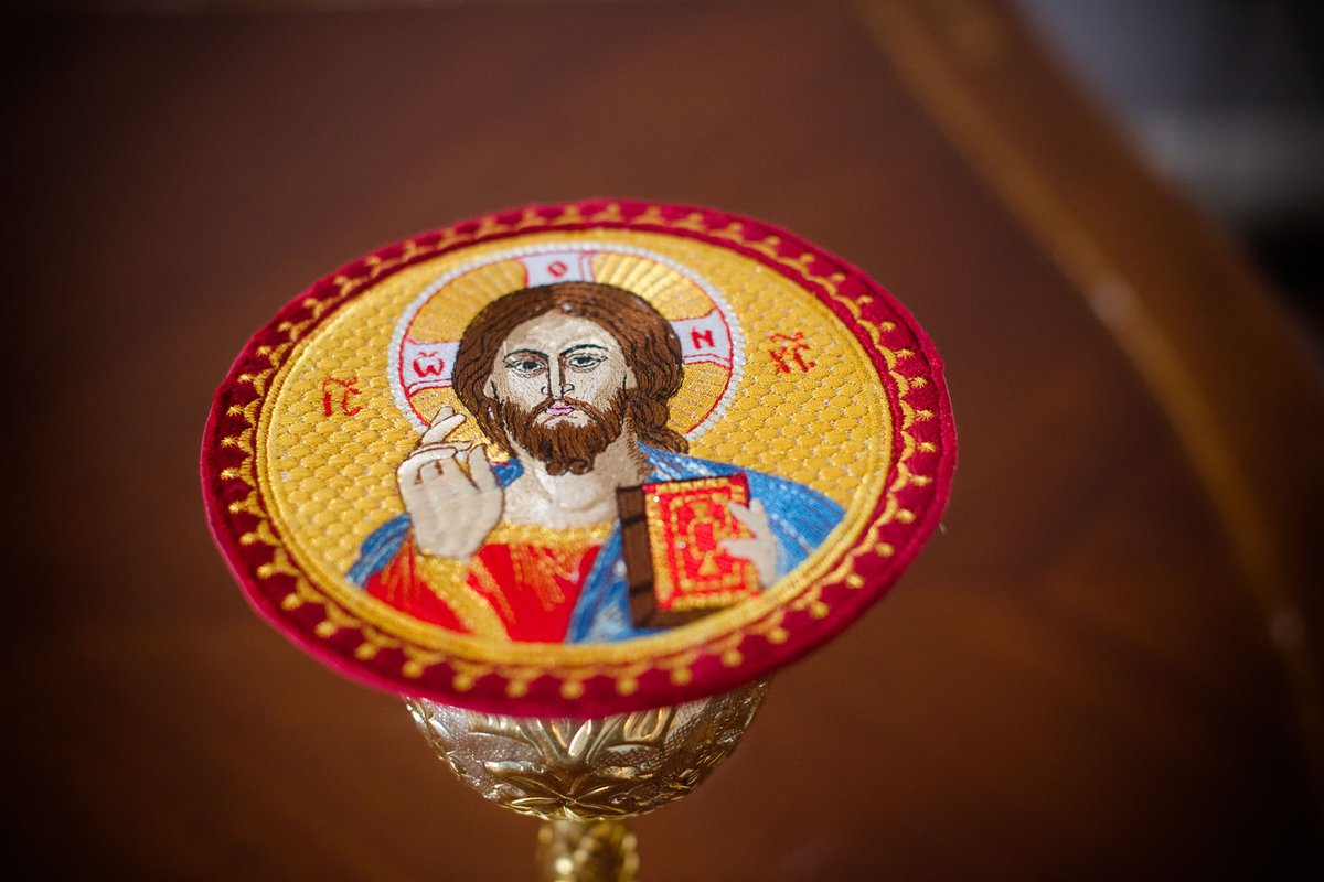 Small round chalice cover — photo 2