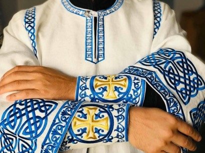 Embroidered Orthodox Deacon Protodeacon Vestments Set — photo 5