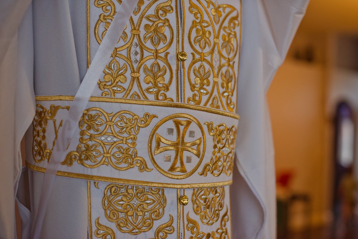 Elegant Silk Orthodox Priest Vestment Set — photo 3