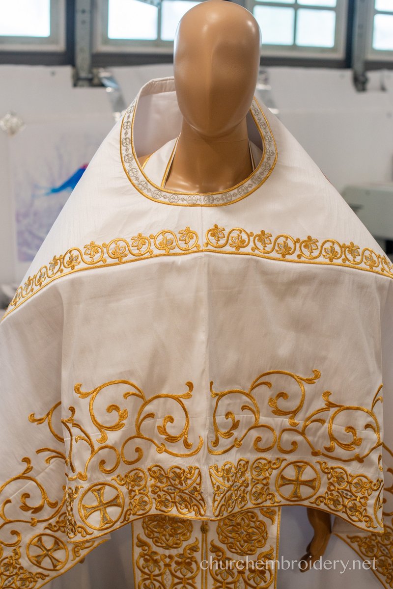 Resurrection Icon Embroidered Priest Vestment Set