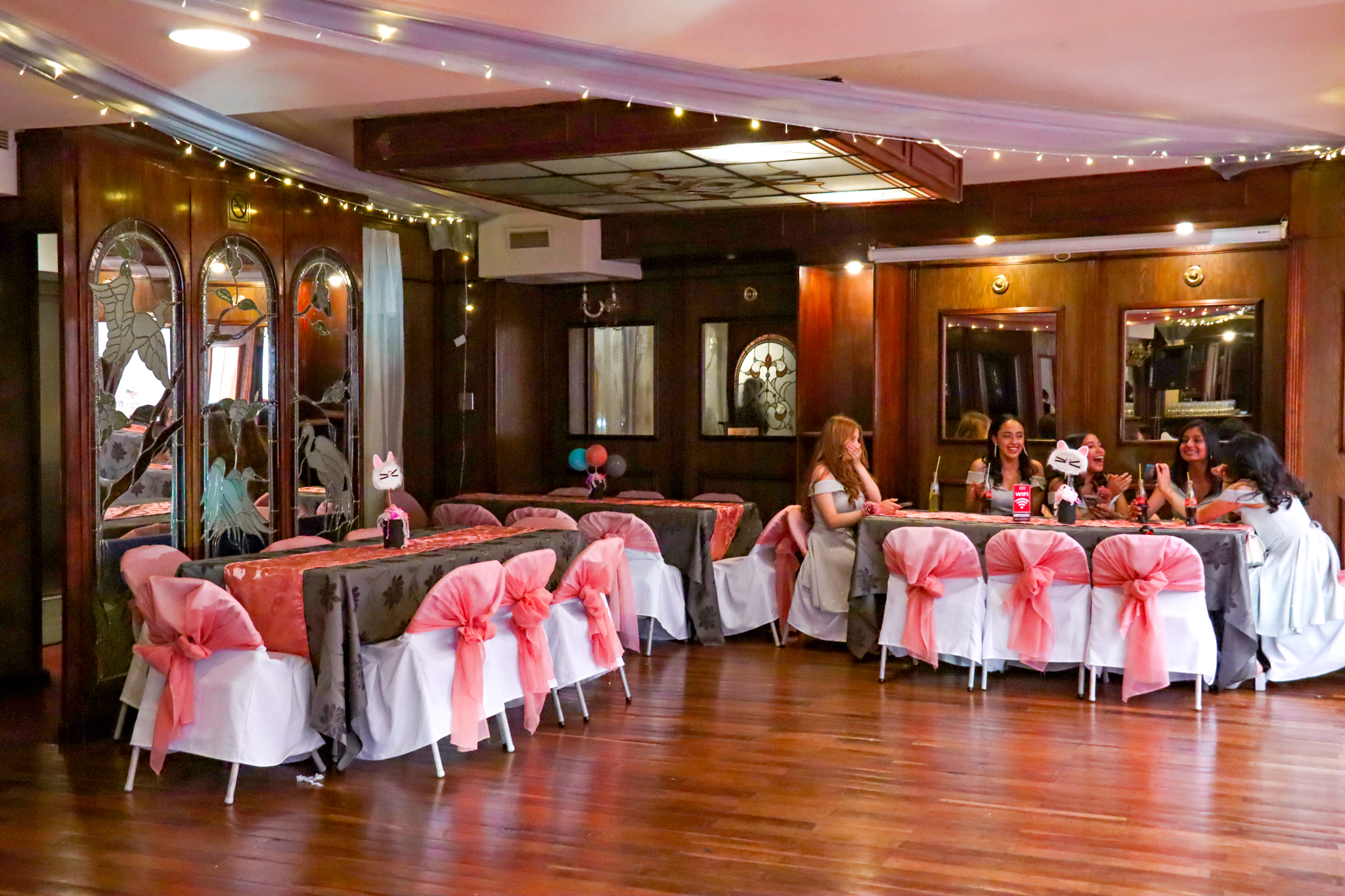 Detalle del salón