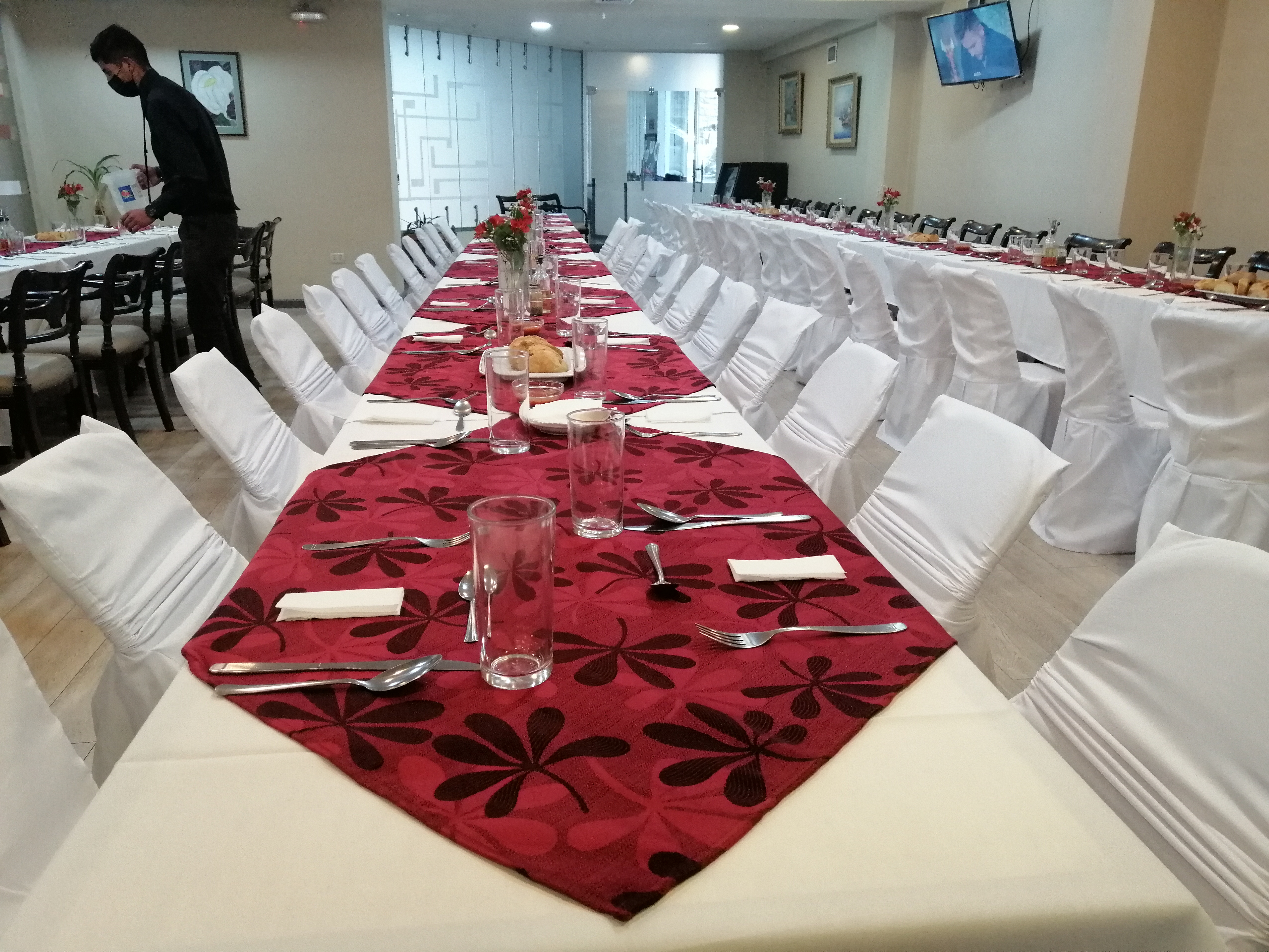 Vista del salón