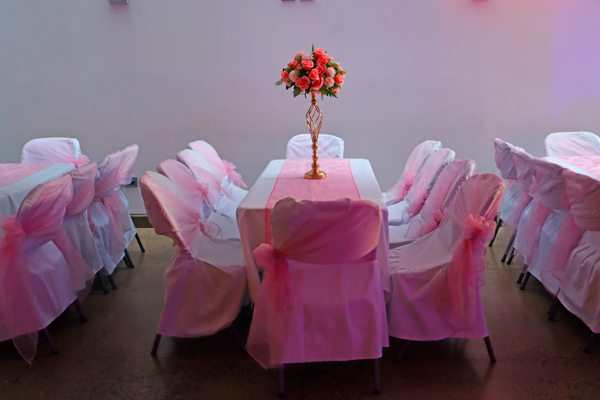 Decoración del ambiente para baby shower