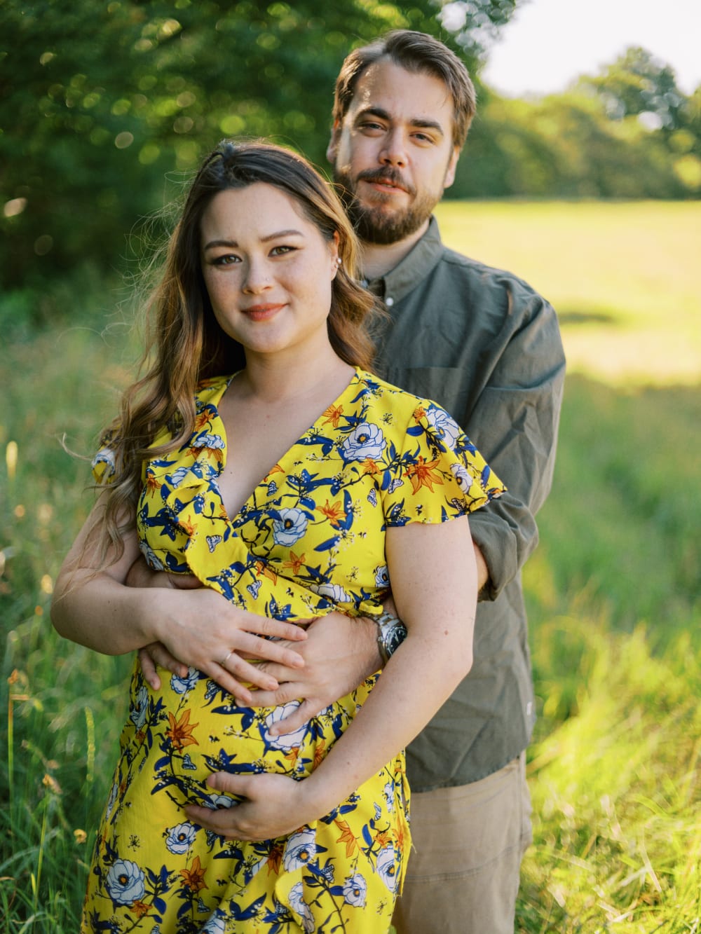 Joakim × Anna — Bröllopsfotograf och familjefotograf i Skåne och på Bjäre — Gravidfotografering i kvälljsljus, image 8