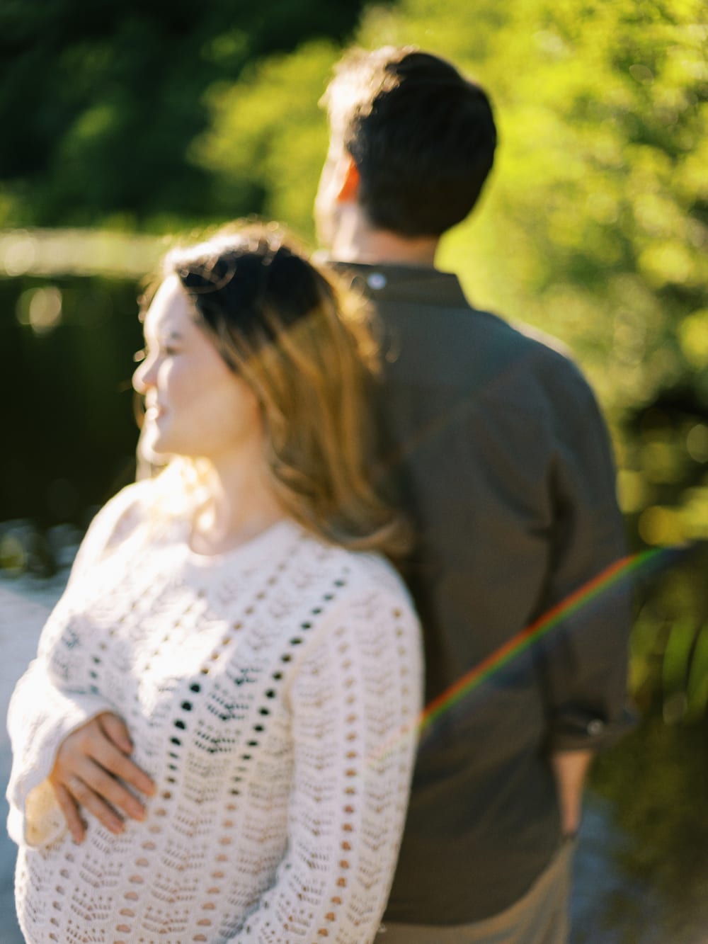 Joakim × Anna — Bröllopsfotograf och familjefotograf i Skåne och på Bjäre — Gravidfotografering i kvälljsljus, image 29