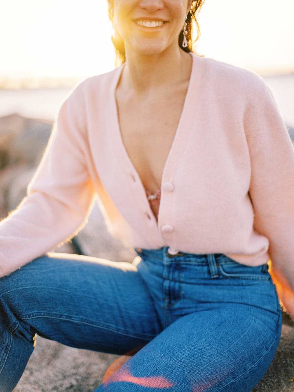 Joakim × Anna — Bröllopsfotograf och familjefotograf i Skåne och på Bjäre — Porträttfotografering vid havet, image 5