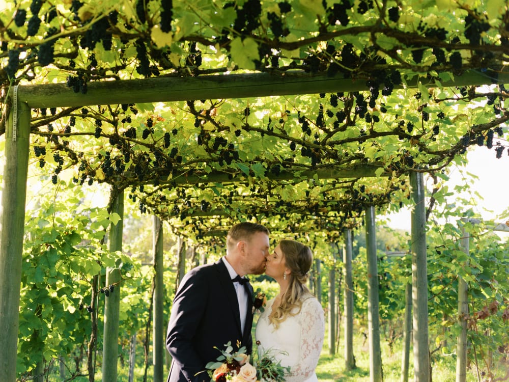 Joakim × Anna — Bröllopsfotograf och familjefotograf i Skåne och på Bjäre — Bröllopsporträtt på Flädie Mat och Vingård, image 45