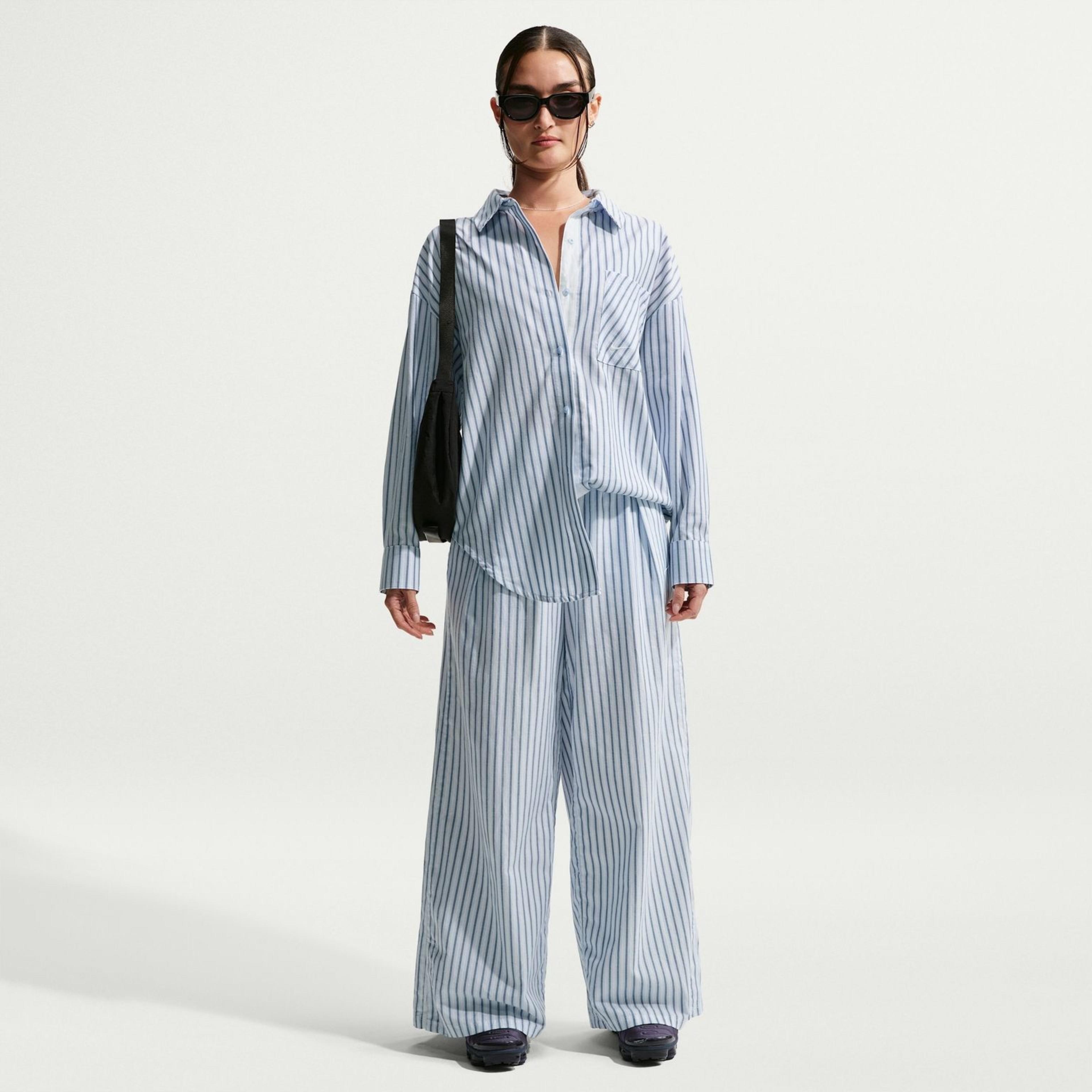 Nike SPORTSWEAR CHILL POPLIN Women's OVERSIZED  LONG-SLEEVE alternate