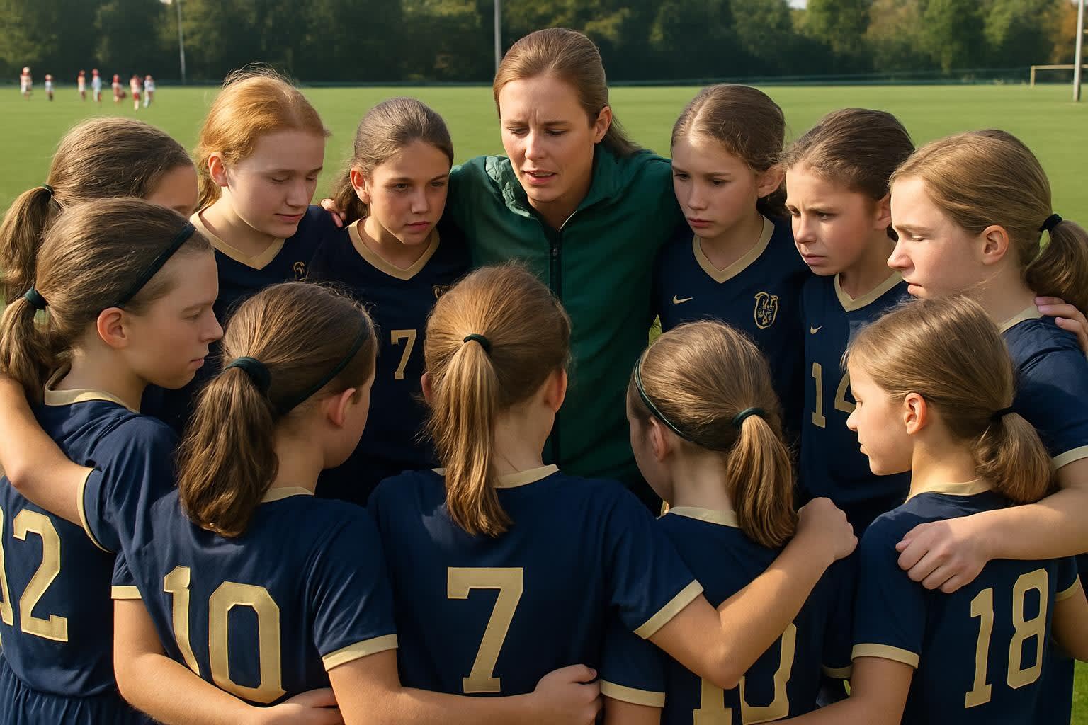 Before Lakeview. Coach Beth said one thing: the corner.