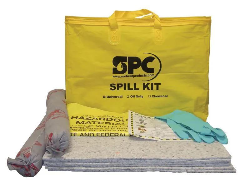 26 liter spill kit for small oil and chemical spills