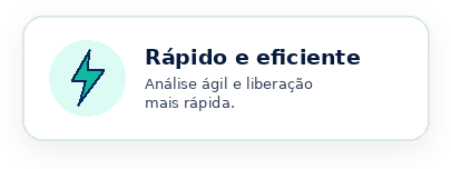 Rápido e eficiente