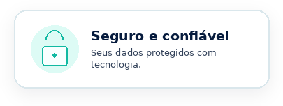 Seguro e confiável