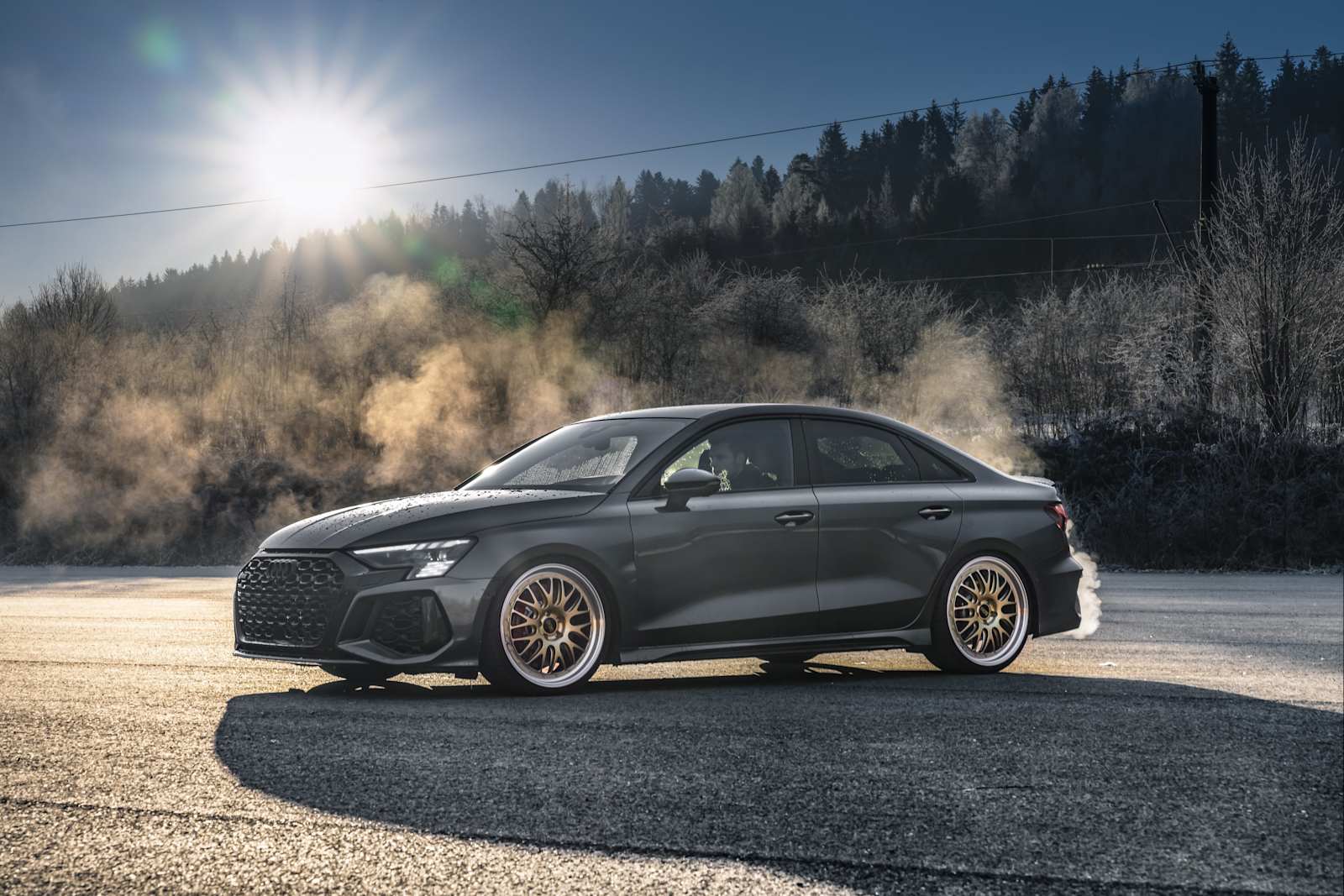 Audi RS3 mit KW Fahrwerk
