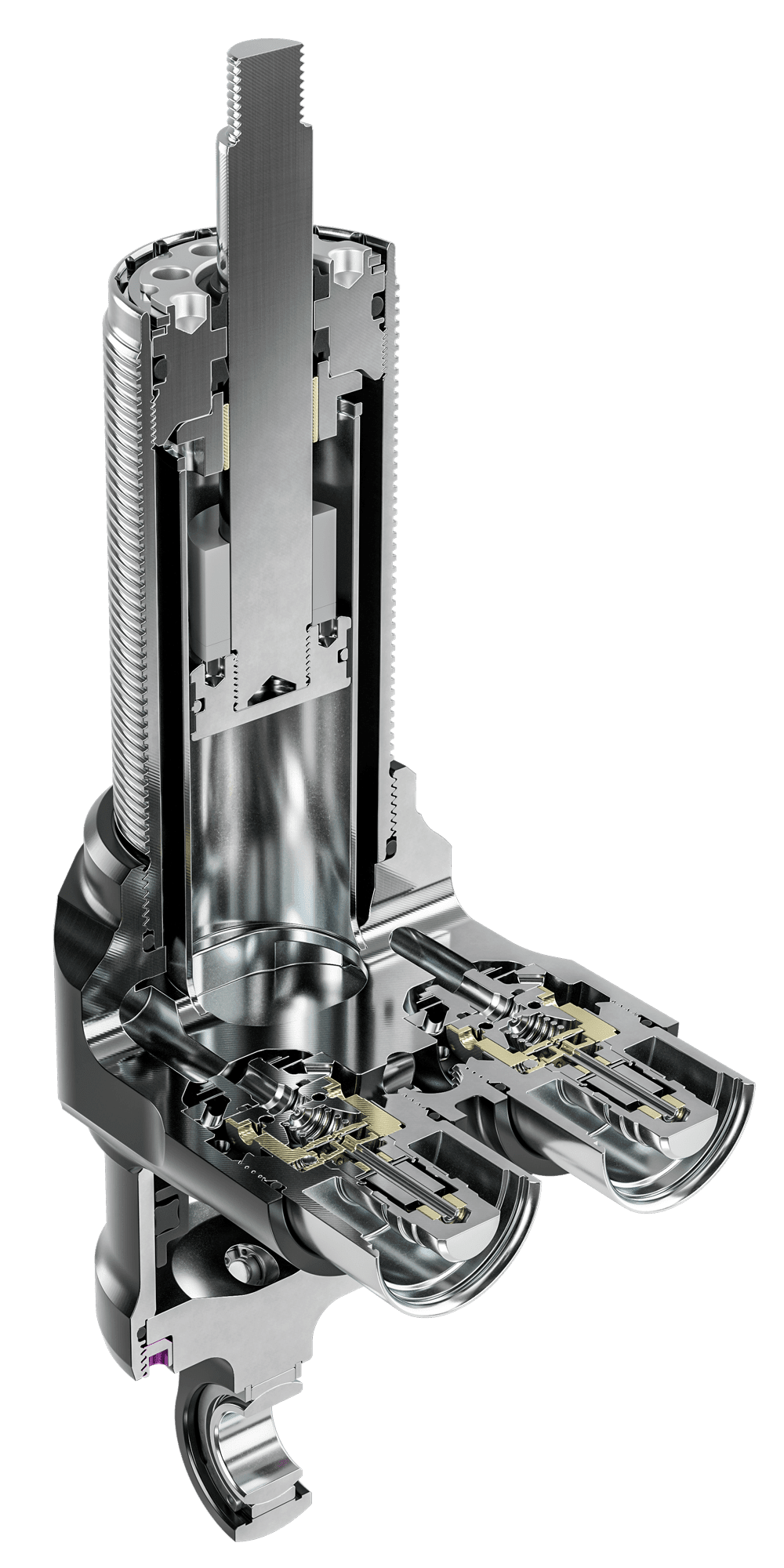 Technology > Damping Technology > SD  12 > Solid Piston > Comparsion > left