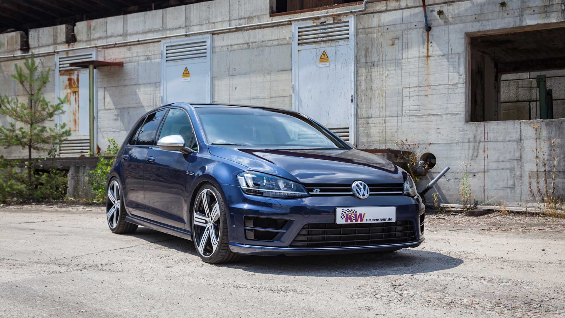 Gewindefedern im Golf 7 GTI für eine ansprechende Tieferlegung