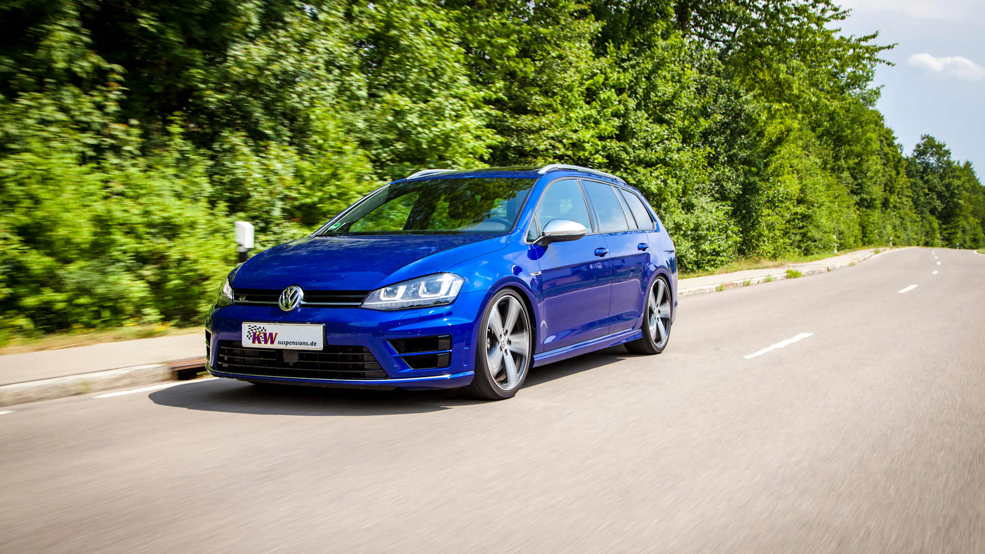 VW Golf 7 (AU) mit KW Gewindefahrwerk