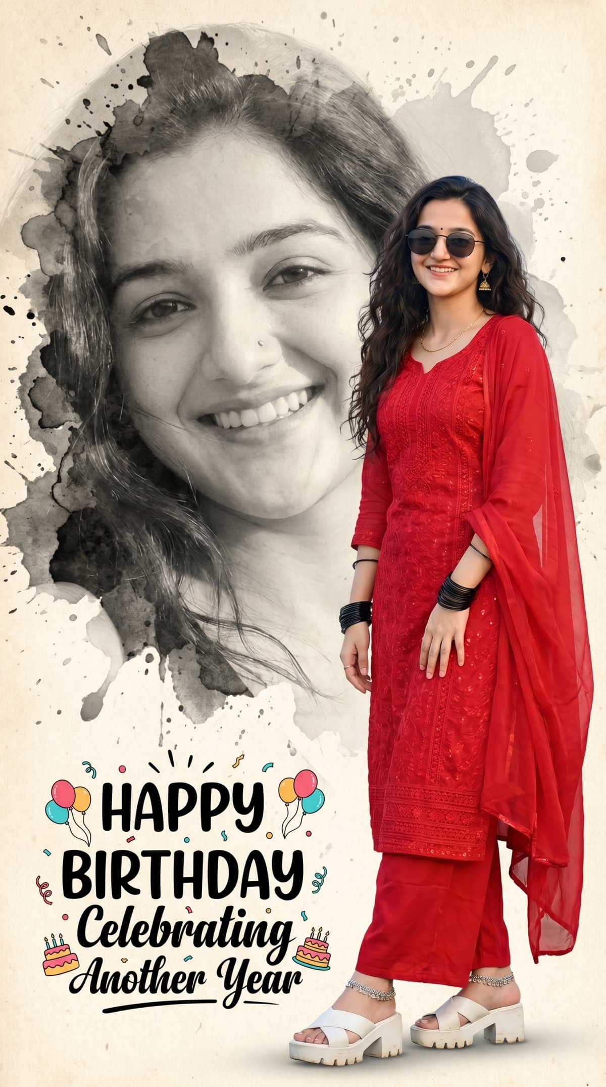 Happy Birthday — AI photo created with this prompt