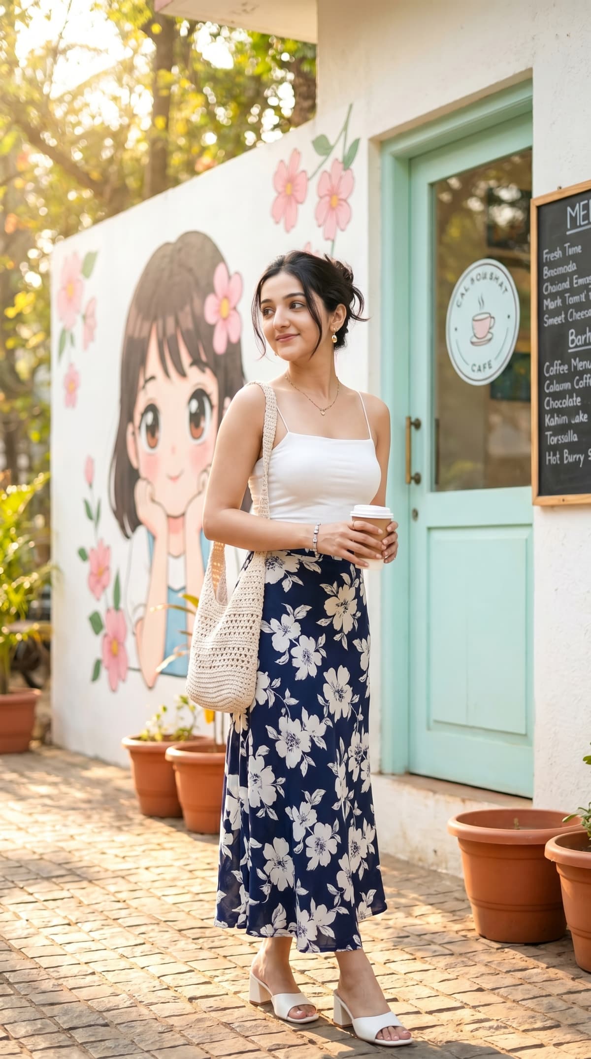 Girl Fashion — AI photo created with this prompt