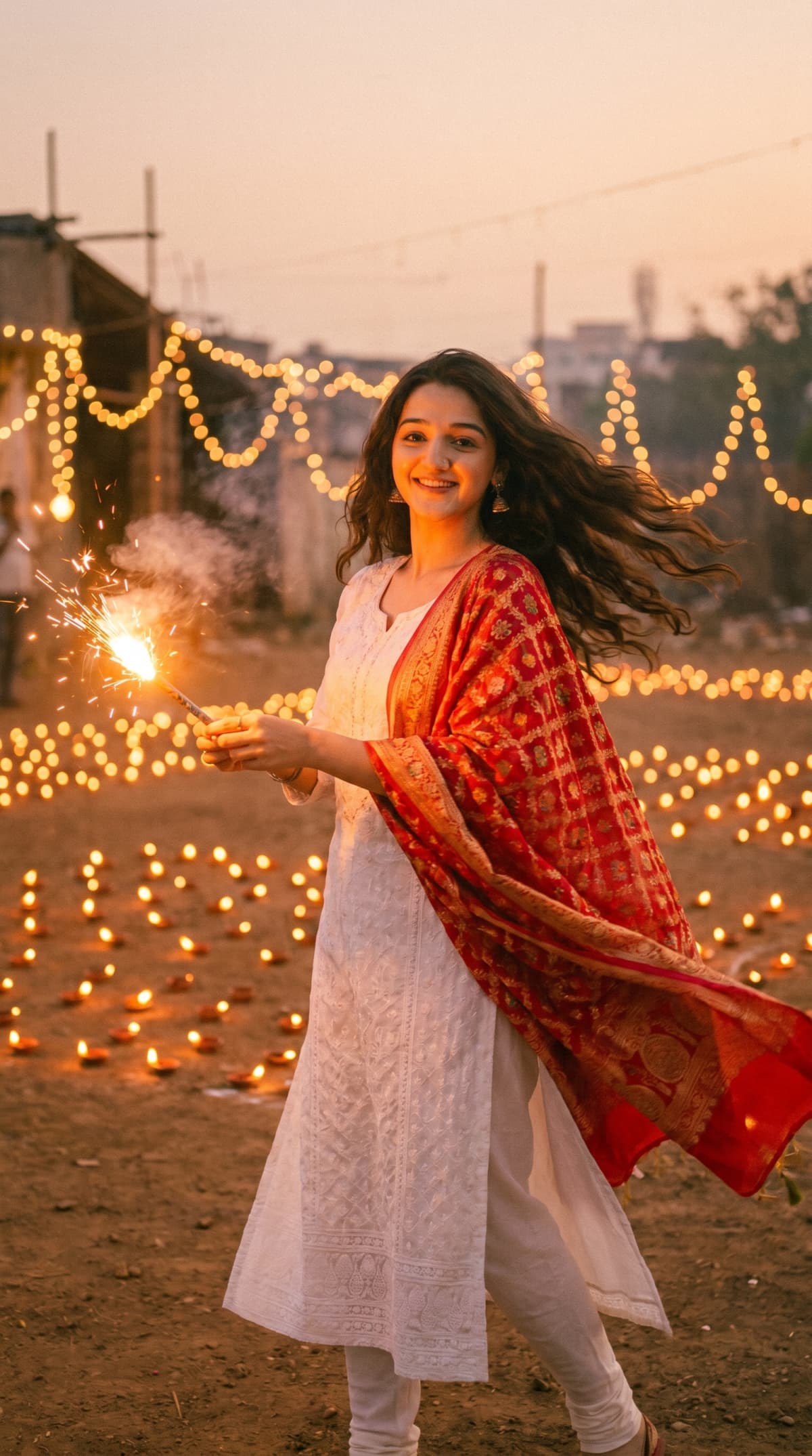 Diwali celebration — AI photo created with this prompt