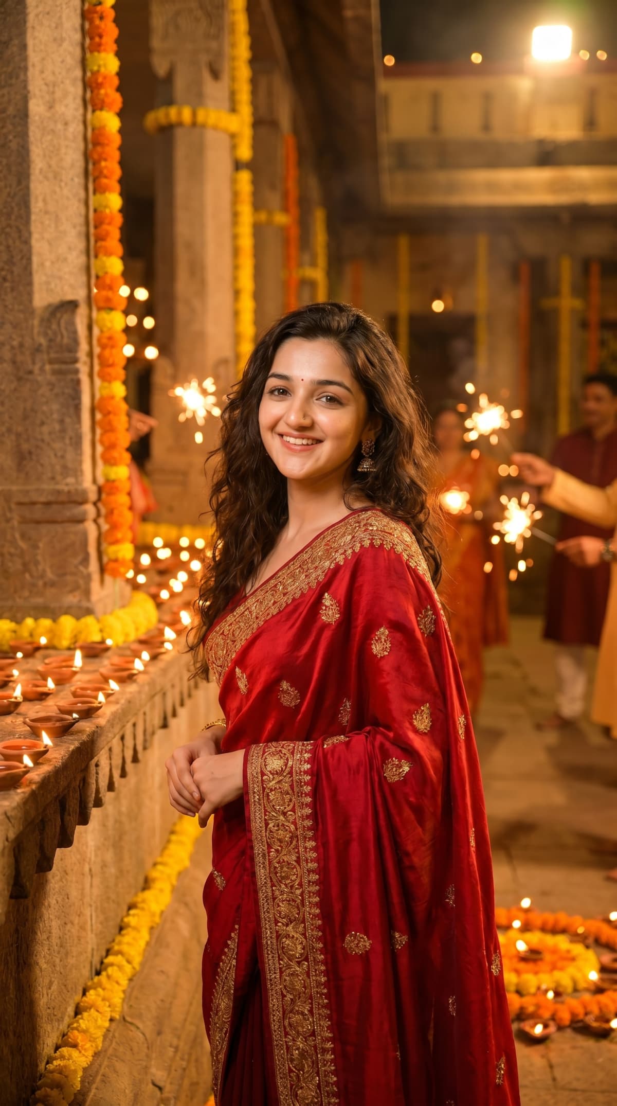 Diwali festival — AI photo created with this prompt