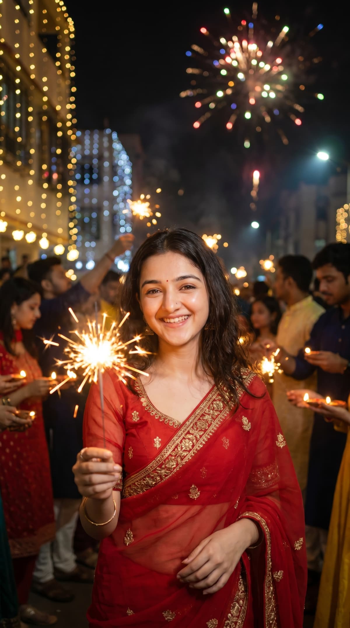 Diwali — AI photo created with this prompt
