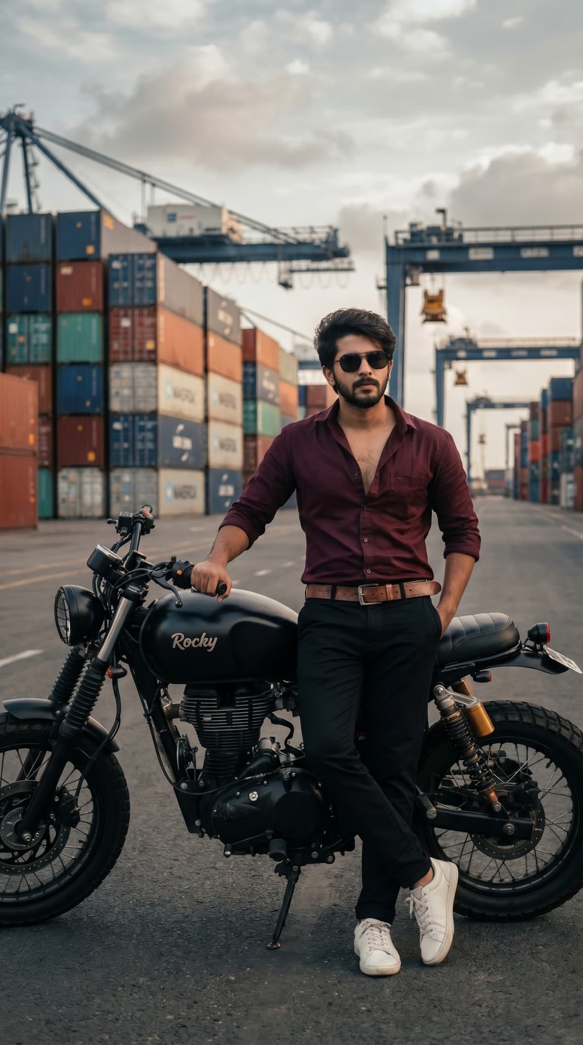 rockybhai style — AI photo created with this prompt