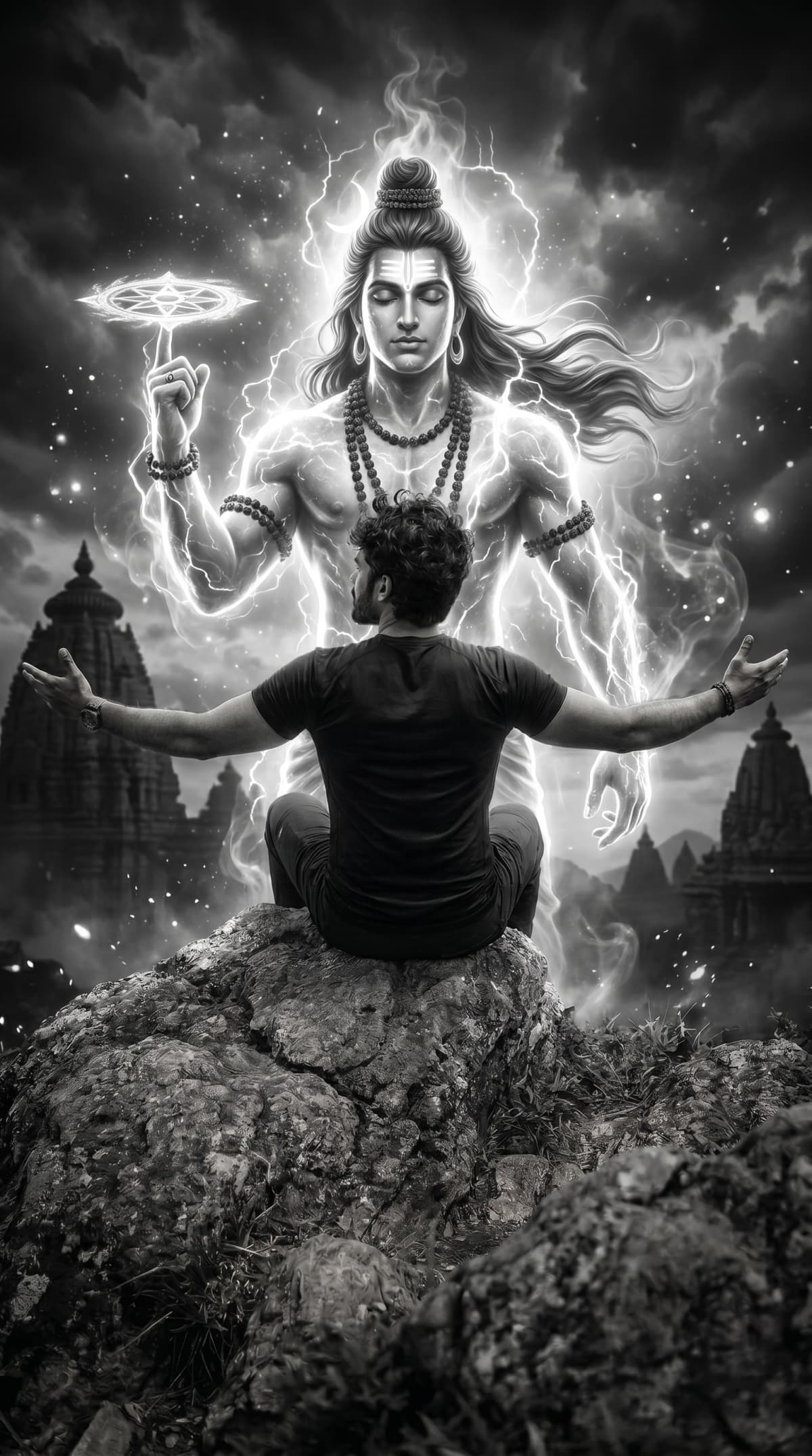 Lord vishnu — AI photo created with this prompt