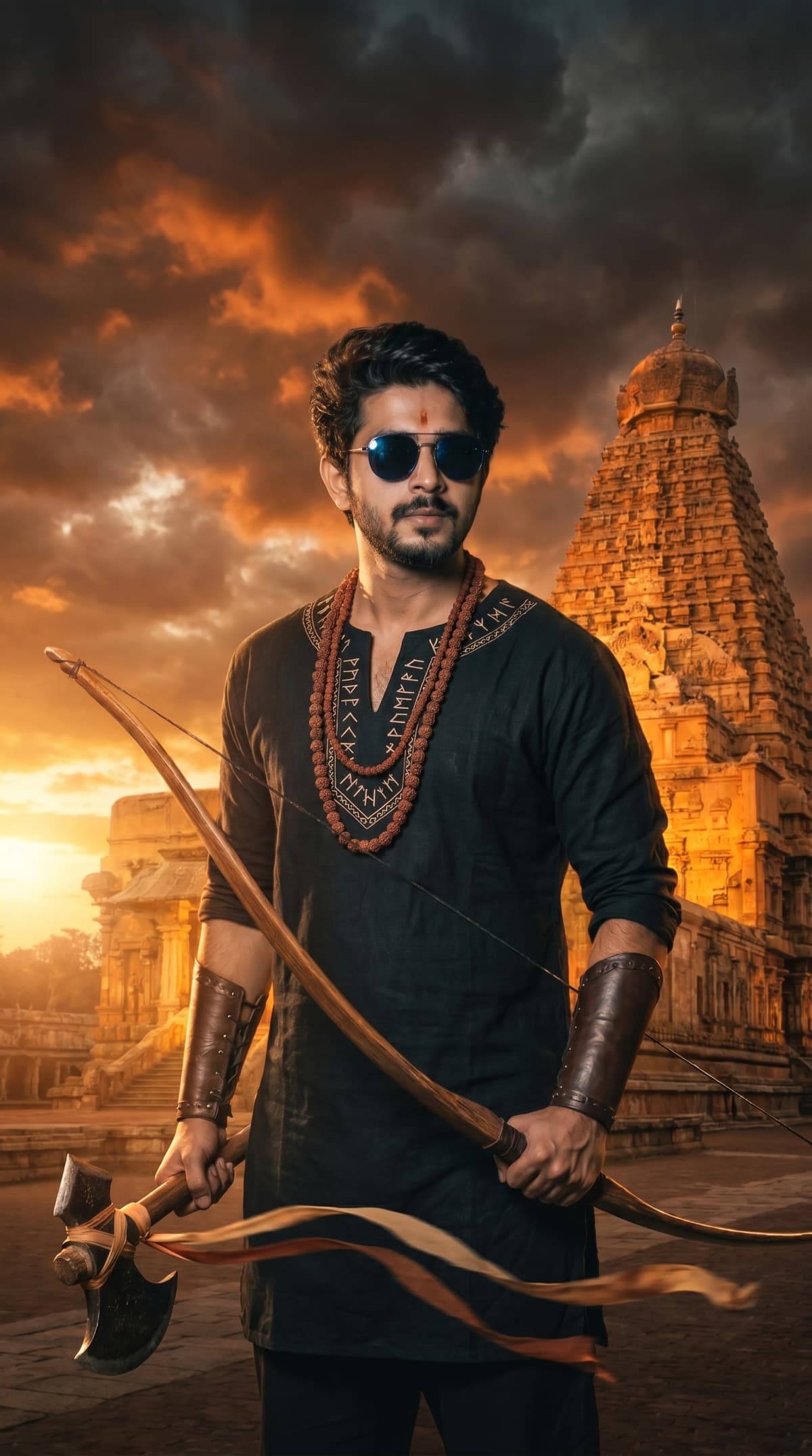Lord parashuram — AI photo created with this prompt