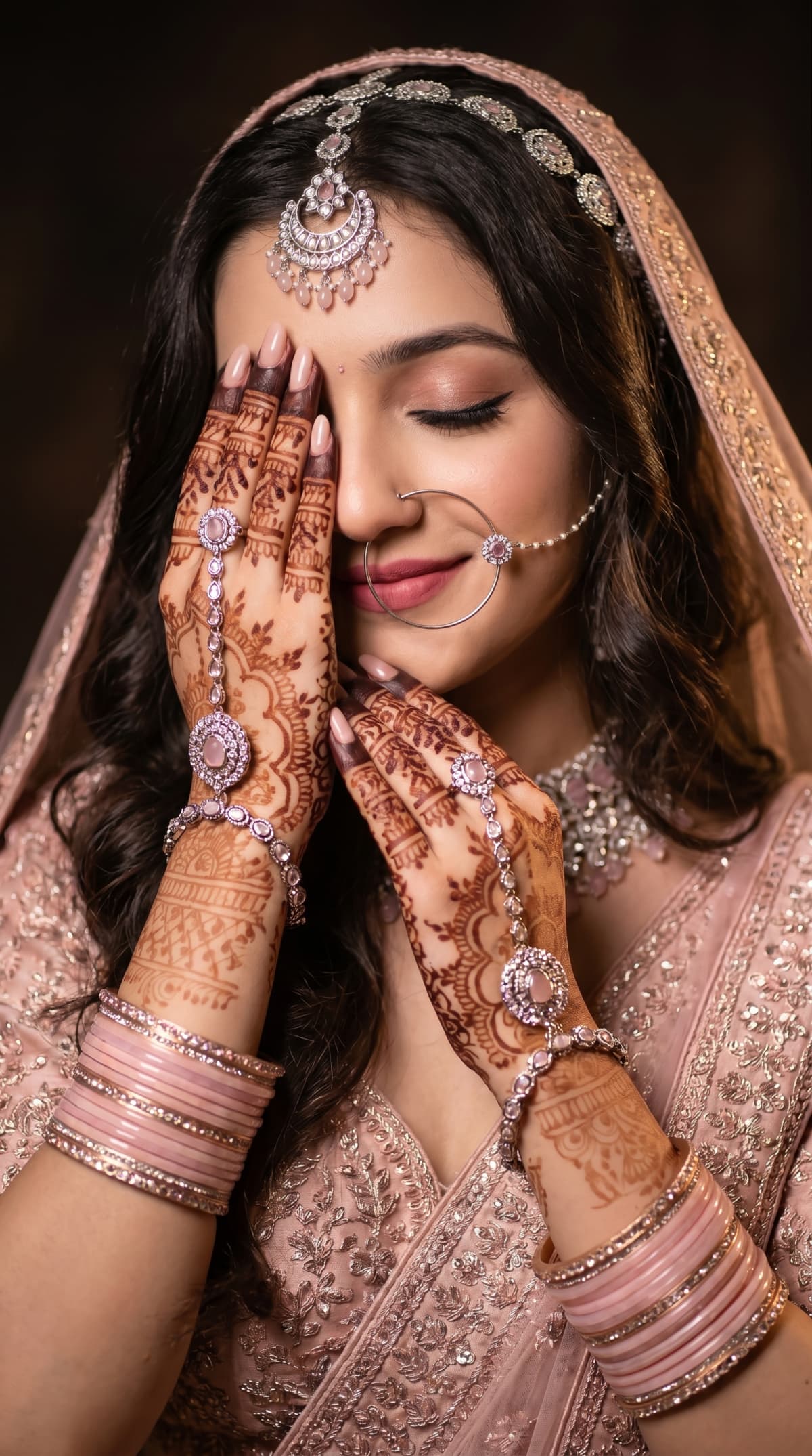 girl wedding — AI photo created with this prompt