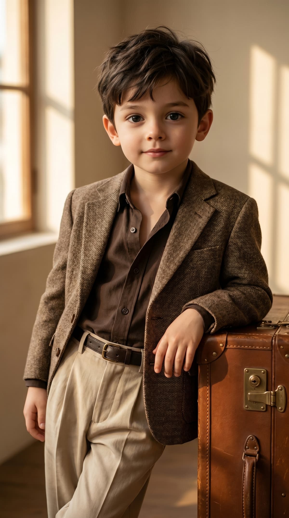 Kid Vintage — AI photo created with this prompt