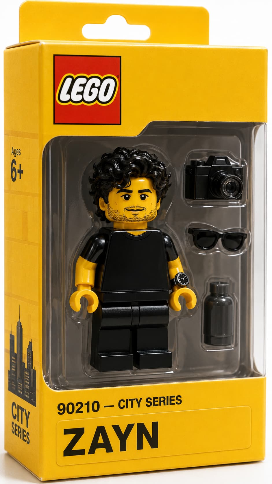 LEGO Minifigure Set — AI photo created with this prompt