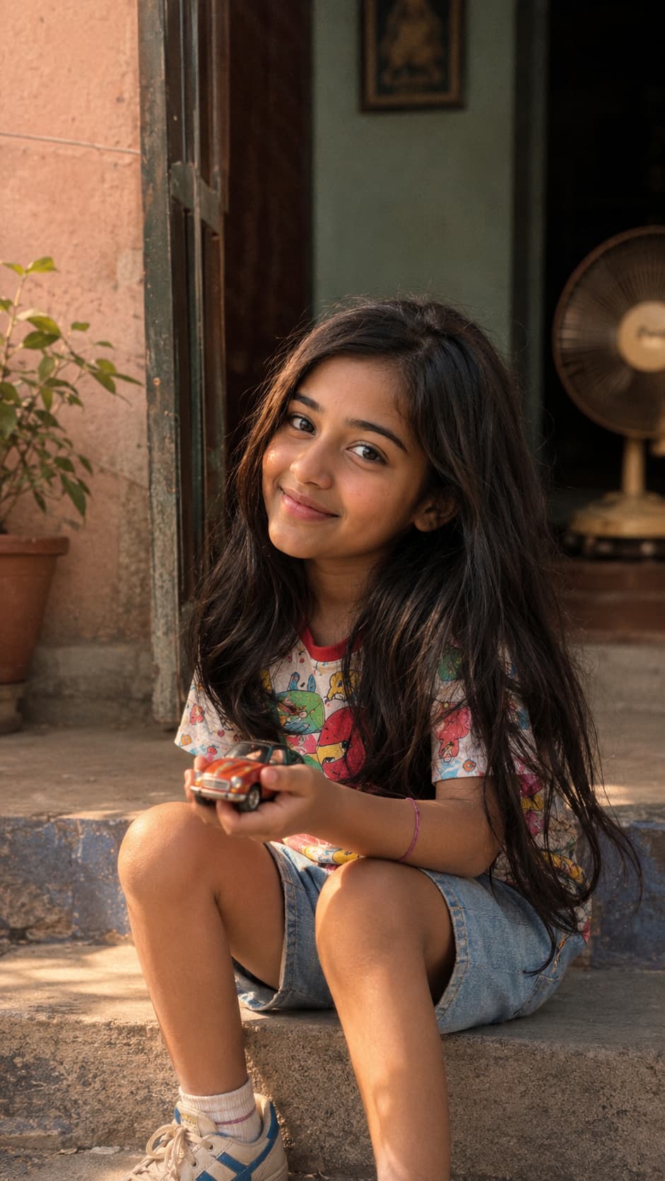 Younger Childhood Self — AI photo created with this prompt
