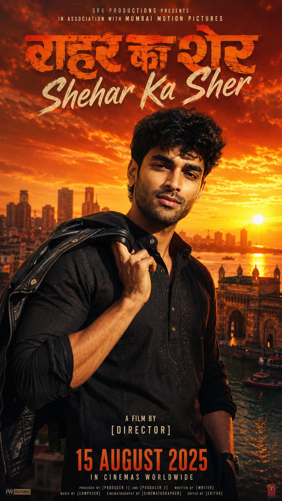 Bollywood Movie Poster — AI photo created with this prompt