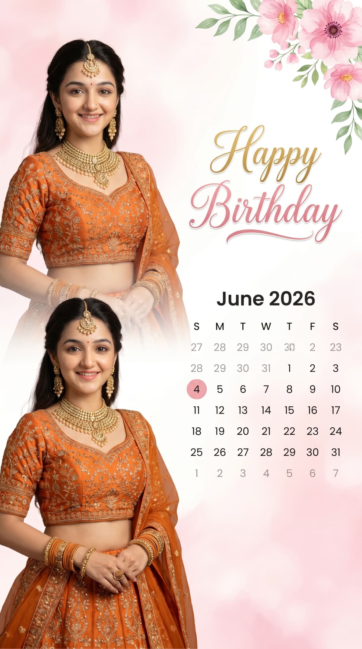 Happy birthday — AI photo created with this prompt
