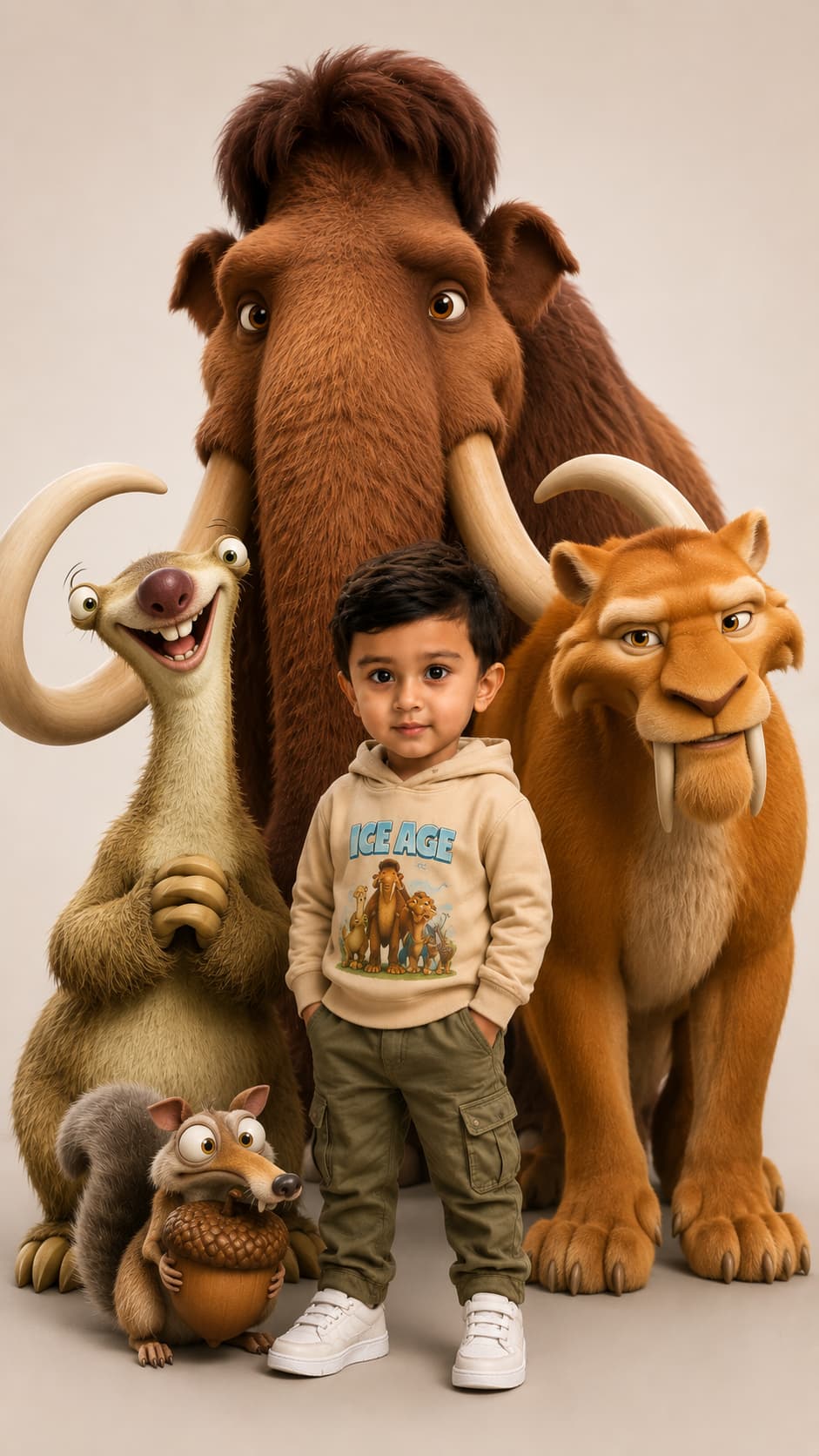 Ice Age — AI photo created with this prompt