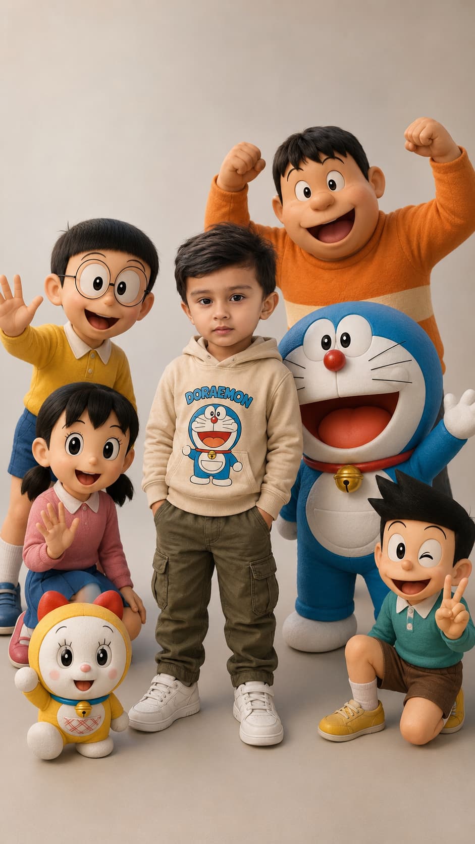 doraemon — AI photo created with this prompt